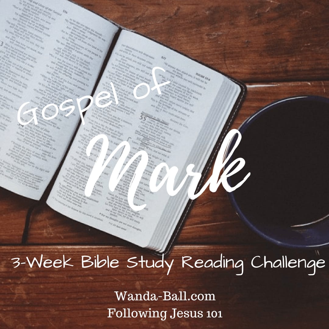 Following Jesus 101: Gospel of Mark – 3 Week Bible Study Reading Challenge Intro & FREE Stuff :)