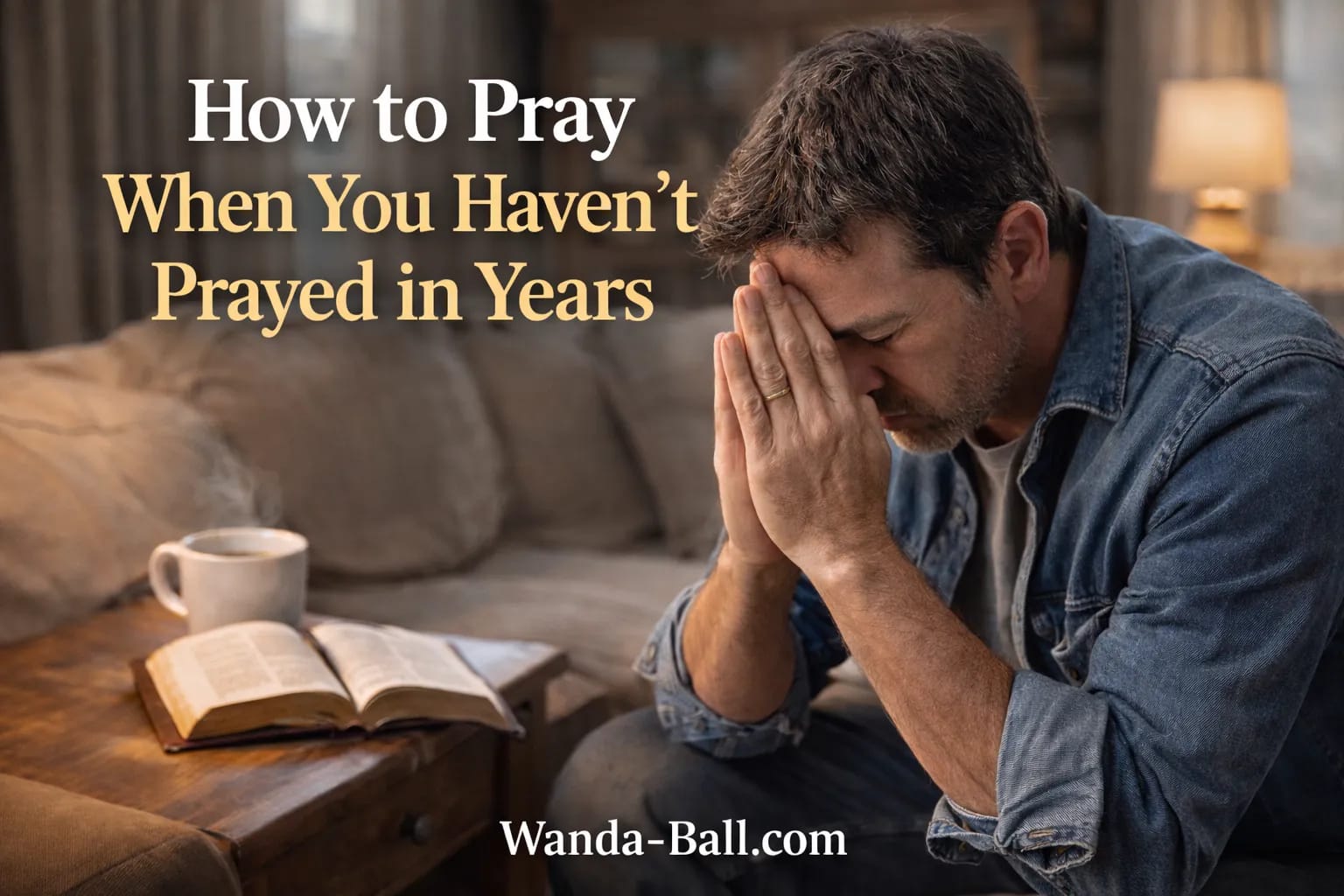 How to Pray When You Haven't Prayed in Years