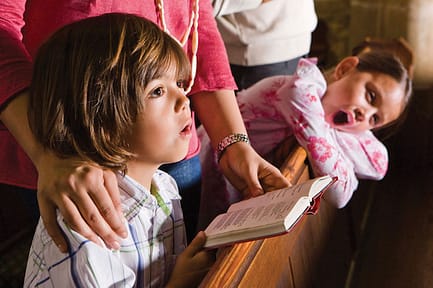 children don't understand church