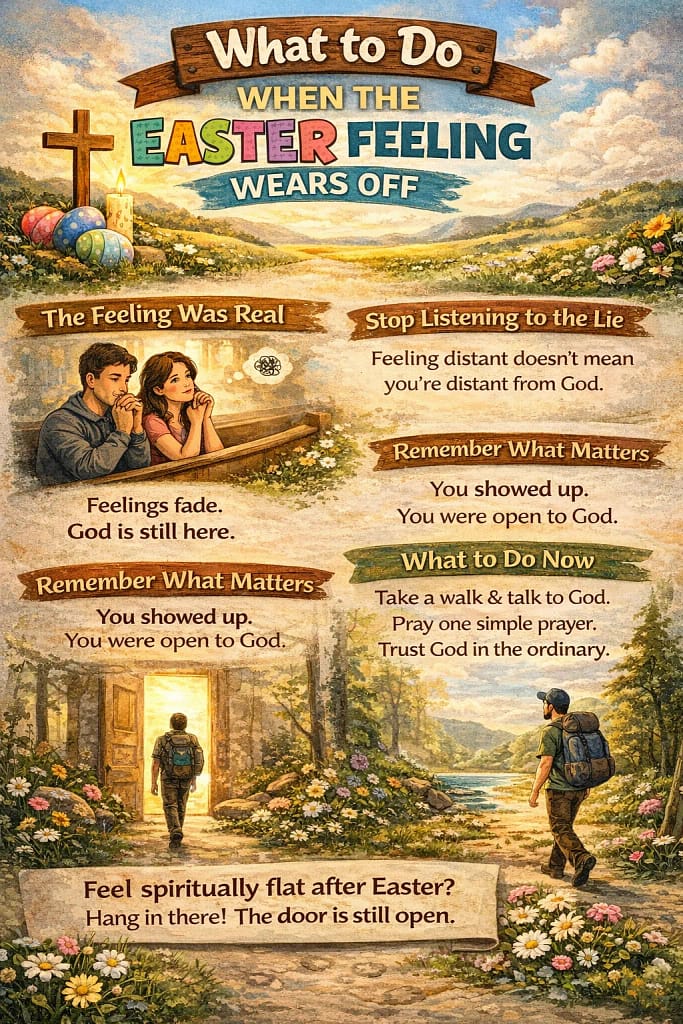 What to do when easter fades